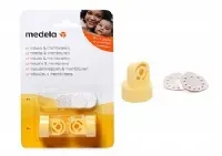 KIT COM 2 VLVULAS E 6 MEMBRANAS - MEDELA