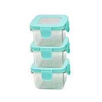 KIT COM 3 POTES EM TRITAN 120ML - MARCUS & MARCUS