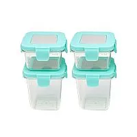 KIT COM 4 POTES EM TRITAN 120ML / 240ML - MARCUS & MARCUS