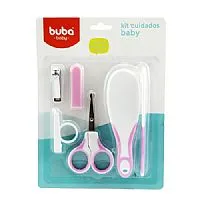 KIT CUIDADOS BABY ROSA - BUBA