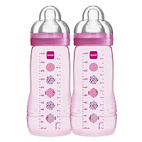 KIT DOUBLE PACK FASHION BOTTLE GIRLS 330ML - MAM