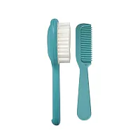 KIT ESCOVA E PENTE AZUL - KABABY