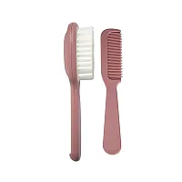 KIT ESCOVA E PENTE ROSA - KABABY