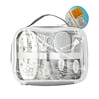 KIT HIGIENE DELUXE COM ESTOJO 9 PECAS - CLINGO