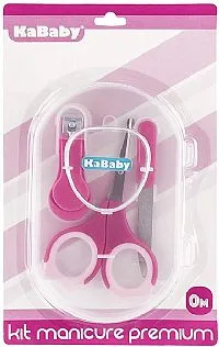 KIT MANICURE PREMIUM ROSA - KABABY 