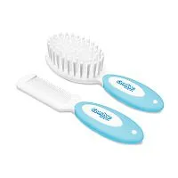 KIT PENTE E ESCOVA AZUL - COMTAC KIDS