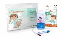 KIT RESFRIADO COM 1 ASPIRADOR NASAL NOSEFRIDA E ADESIVO PARA ALIVIO E CONFORTO NASAL RESLIV - BABYDEAS