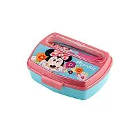 LANCHEIRA COM TALHERES MINNIE - LILLO