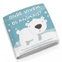 LIVRO DE BANHO ONDE VIVE OS ANIMAIS - MULTIKIDS MULTILASER
