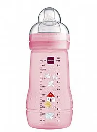 MAMADEIRA FASHION BOTTLE 270ML GIRLS ROSA (LIVRE DE BPA) - MAM