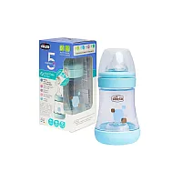 MAMADEIRA PERFECT 5 150ML AZUL - CHICCO