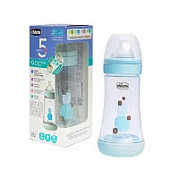 MAMADEIRA PERFECT 5 240ML AZUL - CHICCO
