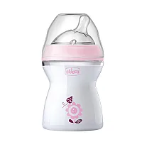 MAMADEIRA STEP UP 250ML ROSA - CHICCO