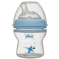MAMADEIRA STEP UP AZUL 150ML 0M+ - CHICCO