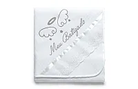 MANTA MEU BTIZADO BRANCO - HUG