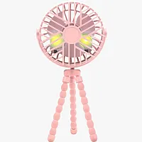 MINI VENTILADOR PARA BERO E CARRINHO ROSA -  BUBA