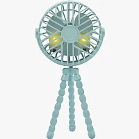 MINI VENTILADOR PARA BERO E CARRINHO AZUL -  BUBA