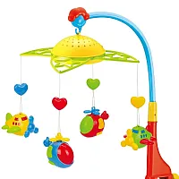 MBILE MUSICAL COM PROJETOR HELICPTERO - BABY STYLE