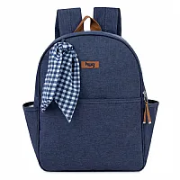 MOCHILA MATERNIDADE MESCLA AZUL MARINHO - HUG