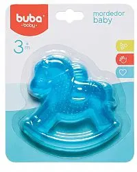 MORDEDOR BABY CAVALINHO AZUL - BUBA TOYS