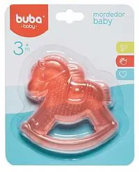 MORDEDOR BABY CAVALINHO ROSA - BUBA TOYS