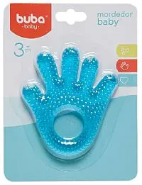 MORDEDOR BABY MOZINHA AZUL - BUBA TOYS