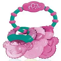 MORDEDOR RESFRIVEL COM GEL COOL RINGS MENINAS - MULTILASER MULTIKIDS