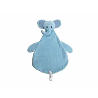 NANINHA DE ALGODO ELEFANTINHO AZUL - BABY PIL