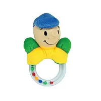 PELCIA COM CHOCALHO MENINO - PAIS & FILHOS