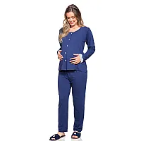 PIJAMA AZUL MARINHO - BELLO SONHOS