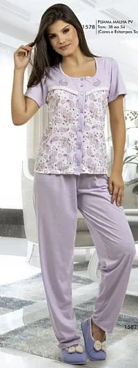 PIJAMA ESTAMPADO LONGO LILS - DI FRANGY