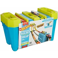 PISTA HOT WHEELS TRACK BUILDER UNLIMITED KIT CAIXA DE VELOCIDADE AZUL - MATTEL