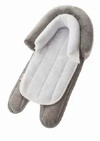 PORTA BEB 2 EM 1 CINZA COM BRANCO - HIP ZOO