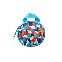 PORTA CHUPETA COM ESTAMPAS GEOMTRICA - COMTAC