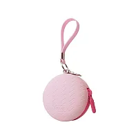 PORTA CHUPETA EM SILICONE ROSA - CLINGO