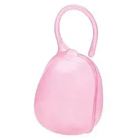 PORTA CHUPETA PARA UMA UNIDADE ROSA - ADOLETA BEB