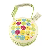 PORTA CHUPETAS BEGE COM VERDE - MAM  