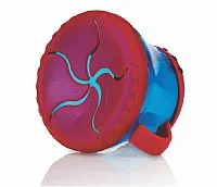 PORTA LANCHINHO AZUL COM VERMELHO - NUBY