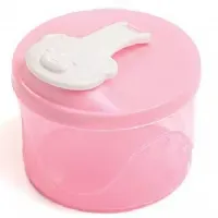 PORTA LEITE EM P COM DIVISRIAS 300ML ROSA - ADOLETA