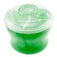 PORTA LEITE EM P VERDE COM 3 DIVISES - MUNCHKIN