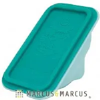 PORTA SANDUICHE EM SILICONE DOBRVEL VERDE - MARCUS & MARCUS