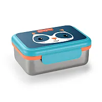 POTE BENTO BOX AO INOX HOT & COLD AZUL GUAXINIM BB1092 - FISHER PRICE