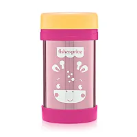 POTE TRMICO AO INOX HOT & COLD ROSA GIRAFA BB1091 - FISHER PRICE