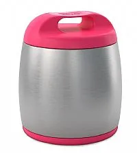 POTE TRMICO AO INOXIDVEL 350ML ROSA - CHICCO