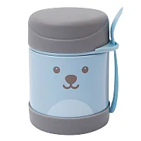 POTE TRMICO COM TALHER GUMY AZUL 320ML - BUBA
