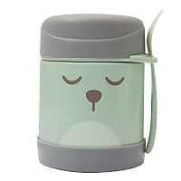 POTE TRMICO COM TALHER GUMY VERDE 320ML - BUBA