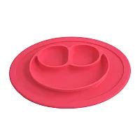 PRATINHO DE SILICONE ROSA - TURMINHA GUAR BABY
