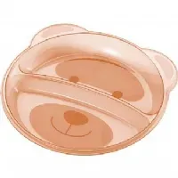 PRATO RASO COM DIVISRIAS FUNNY MEAL URSO - MULTILASER MULTIKIDS