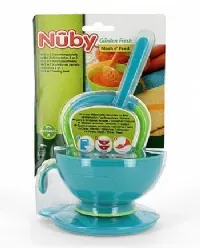 PREPARADOR DE PRIMEIRAS PAPINHAS GARDEN FRESH AZUL - NUBY