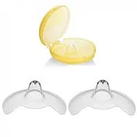 PROTETOR DE MAMILOS CONTACT NIPPLE DE SILICONE G (24MM) - MEDELA